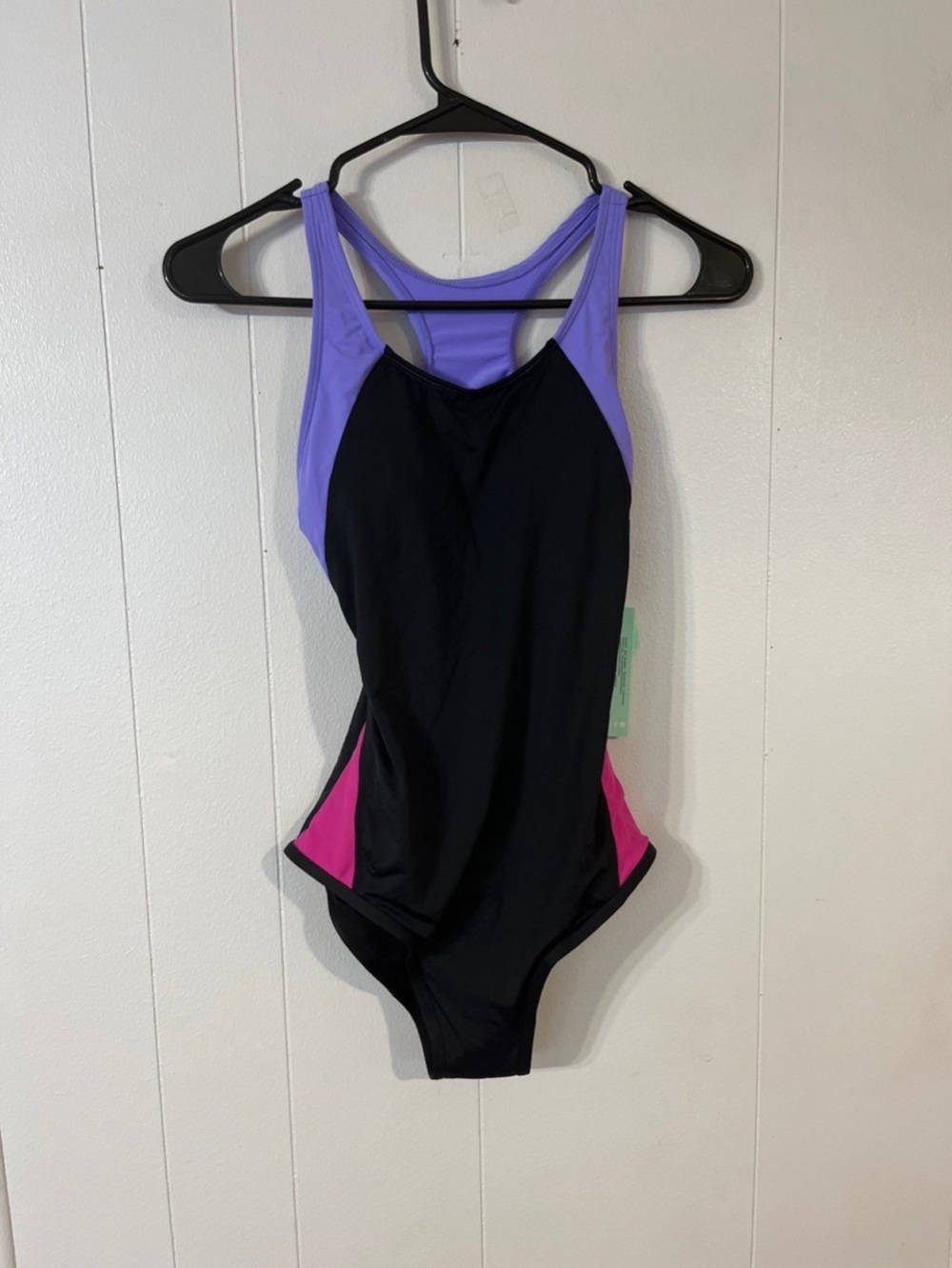 Beautikini Period Leakproof Swimwear One Piece Racerback Color Block NWT size S - Picture 7 of 9